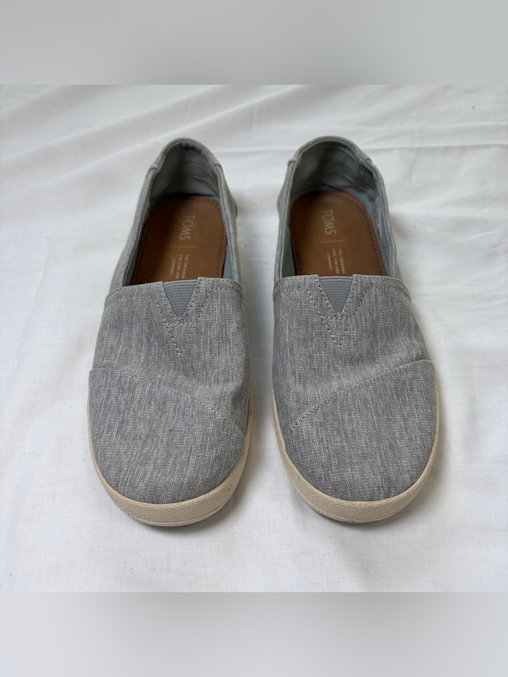 TOMS Avalon‎ Slip-On Shoe Women’s 8 M, Gray